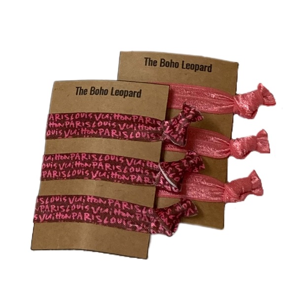 Handmade Custom Hair Tie Set - Picture 2 of 2